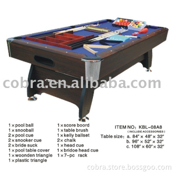 Billiard table(KBL-08A8)